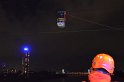 Einsatz BF Hoehenretter Koelner Seilbahn Hoehe Zoobruecke P2348